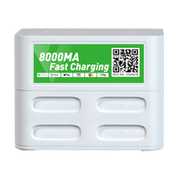 Estación de Energía Portátil Integrada con Carga Rápida, Banco de Energía Portátil de 8000 mAh con Función de Soporte para Alquiler