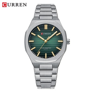 นาฬิกาลดราคา Montres curren Hommes 8456 นาฬิกาข้อมือผู้ชายสแตนเลสสตีล ดีไซน์ลำลอง หรูหรา กันน้ำ นาฬิกาสปอร์ตสำหรับผู้ชาย ระบบควอตซ์ - Product Image 1