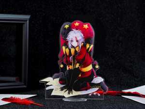 OEM ODM Figurine en acrylique the Freak Circus Pierrot 15 cm, style scène, présentoir de bureau pour joueurs - Product Image 1