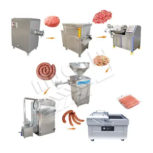 Benim dikey kıyma sosis doldurma şekillendirme makinesi bağlama sosis üretim makinesi
