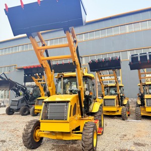 <span class=keywords><strong>Retroexcavadora</strong></span> Agrícola con Cabina ROPS, Tracción en las 4 Ruedas, Maquinaria de Construcción para <span class=keywords><strong>Alquiler</strong></span>, Ahorra Costos - Product Image 2