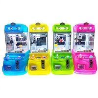 Machine à griffes compacte pour enfants, vente en gros directe usine, jeu d'arcade attrape-jouets avec écran LED, idéale pour usage domestique et commercial