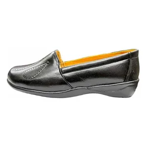 Mocasines de Cuero Genuino para Mujer Angelina, Estilo Otoñal, Punta Redonda, Cómodos, Cerrados - Product Image 4
