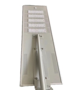 Lampadaire solaire LED extérieur intégré en aluminium 400W, IP65, émission blanche, angle de faisceau 80°, garantie 3 ans, télécommande - Product Image 5