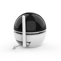 Caméra de surveillance pour bébé sans fil avec écran tactile HD 720P de 5 pouces, avec fonction de panoramique/inclinaison/zoom, audio bidirectionnel, test de température et vision nocturne