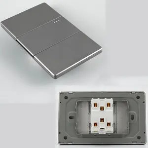 Interruptor Conmutador Doble 9/24 UltraSmart Grey