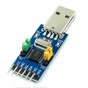 Adaptateur <span class=keywords><strong>USB</strong></span> vers IIC TTL UART CH341T, module série double mode pour la débogage ESP32 STM32 - Product Image 6