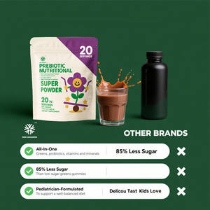 ผงอาหารเสริมอเนกประสงค์สำหรับเด็ก ผสมผักใบเขียวออร์แกนิก โปรไบโอติกส์ วิตามิน เสริมสร้างภูมิคุ้มกันและสุขภาพลำไส้ - Product Image 6