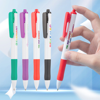 Aihao Unique Binder Clip 3-D Imprimé Bleu Stylo Recharge Cher Mignon Stylos À Bille En Plastique Durable Fabricant Direct