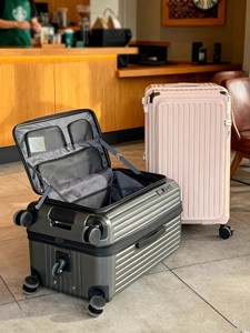 Grande <span class=keywords><strong>valise</strong></span> rigide extensible à ouverture par le haut avec roulettes pivotantes, coque rigide tout en PC, bagage cabine - Product Image 1