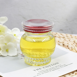Bouteille en verre transparente de 50 ml en forme de lanterne unique pour miel, confiture, gelée, yaourt, <span class=keywords><strong>caviar</strong></span>, <span class=keywords><strong>vanille</strong></span> – Pot en verre épaissi - Product Image 3