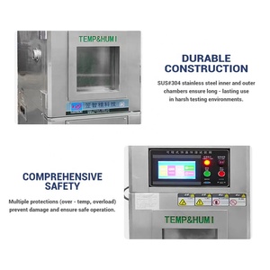 Cámara de Prueba de Temperatura y Humedad Constantes Programable de Tamaño de Laboratorio, Simulador Climático, Equipo de Prueba de Simulación Ambiental - Product Image 5