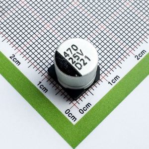 Bulk Discount DV471M025G105ETR 10*10.5 <b>Capacitors</b> SMD Electrolytic <b>Capacitors</b> 470uF 20% 25V - Product Image 1