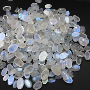 High Quality Hot Selling Wholesale Blue Moonstone Good Flash Cabs For Rings