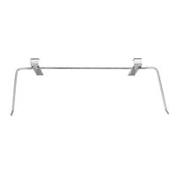 Support de cadre de ruche en acier inoxydable, support latéral pour cadre, outil de fixation pour inspection de ruche