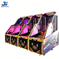 Machine de jeu d'arcade à monnayeur, machine de divertissement sportive, machine de tir au basket-ball populaire