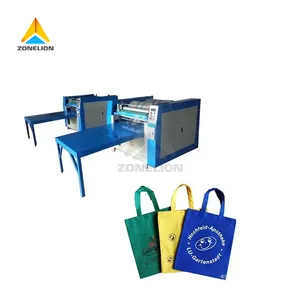 PP Non Woven Fabric Bag Printing Machine For 2 Color Paper Plastic Jute Bag Flexo Printing Machine