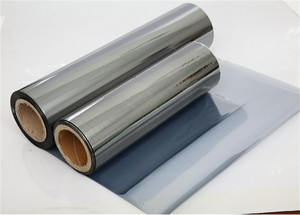 23 micron Esd metallizzato a prova di umidità pellicola protettiva rotolo di pellicola antistatico metallizzato pellicola riflettente in poliestere per sacchetto schermante - Product Image 2