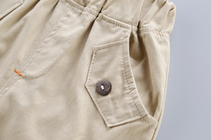 ชุดเสื้อผ้าเด็กสไตล์ใหม่เสื้อยืดแบบสั่งทำกางเกงโยคะและผ้าฝ้าย - Product Image 5
