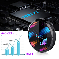 TV Box Inteligente H96 MAX X3 2025, Android 9, Amlogic S905X3, Wi-Fi Dual 2.4G/5G, 4GB 32GB, BT4, 1000M, 8K, Mejor Valorado