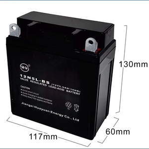 12V 5ah 오토바이 납산 시동 배터리 12N5L 전기 2 륜 배터리 오토바이 부품 - Product Image 2