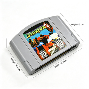 Envío Directo de STAR <span class=keywords><strong>FOX</strong></span> 64 para <span class=keywords><strong>N64</strong></span>, Cartucho de Videojuego en Inglés, Versión Estadounidense para Consola <span class=keywords><strong>N64</strong></span>, Stock Local en EE. UU. - Product Image 3