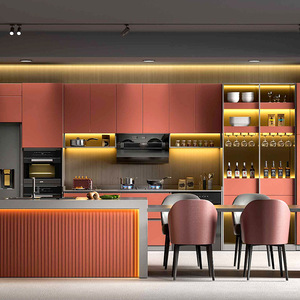Gabinetes de Cocina de Acero Inoxidable 304 con Encimera Integrada y Solución Personalizada para Toda la Casa - Product Image 5