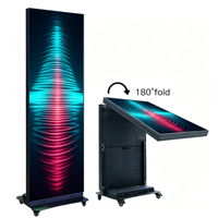 Afficheur numérique haute luminosité XGC et écran vidéo LED, support d'affichage LED, totem LED, écran d'affichage pour la publicité marketing