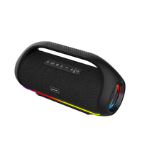 Speaker Portabel Nirkabel Dual 3.5" dengan Radio FM Indoor dan Outdoor, Tahan Air, dan Dapat Diisi Ulang (B60)