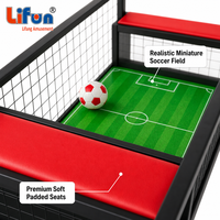 Jeu de football de table interactif LIFUN, jeu de subsoccer pour compétition en intérieur, pour parcs d'attractions et événements commerciaux
