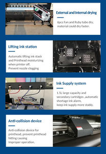 Stampante a Getto d'Inchiostro Ecosolvente per Poster di Grande Formato 1800mm 6 Piedi 8 Piedi 12 Piedi Xp600 Dx11 - Product Image 3