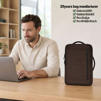 Sac à dos pour ordinateur portable souple, imperméable, en polyester, unisexe, 0,62 kg, avec fermeture éclair, pour le bureau et les voyages