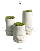 Pot Bunga Fiberglass Ramah Lingkungan, Tahan Lama, Ukuran Besar, Gaya Kontemporer, Dekoratif, Untuk Penggunaan di Lantai, Rumah & Taman