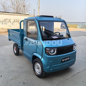 Mini camionnette électrique à 4 roues avec cabine simple pour la livraison agricole - Product Image 3