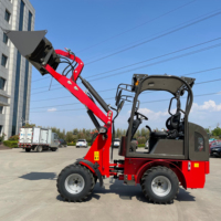DR06D Mini Elektro lader Garden Farm Schaufel Mini Diesel Rad Elektro lader zu verkaufen