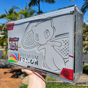 Aimants forts Charizard Ex <span class=keywords><strong>Pokemon</strong></span> 151 UPC Vitrine acrylique avec protection UV - Product Image 6