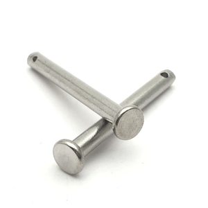 Goupille à tête ronde plate en acier inoxydable M3 M4 M5 M6 <span class=keywords><strong>M8</strong></span> M10 M12 avec rainure - Product Image 5