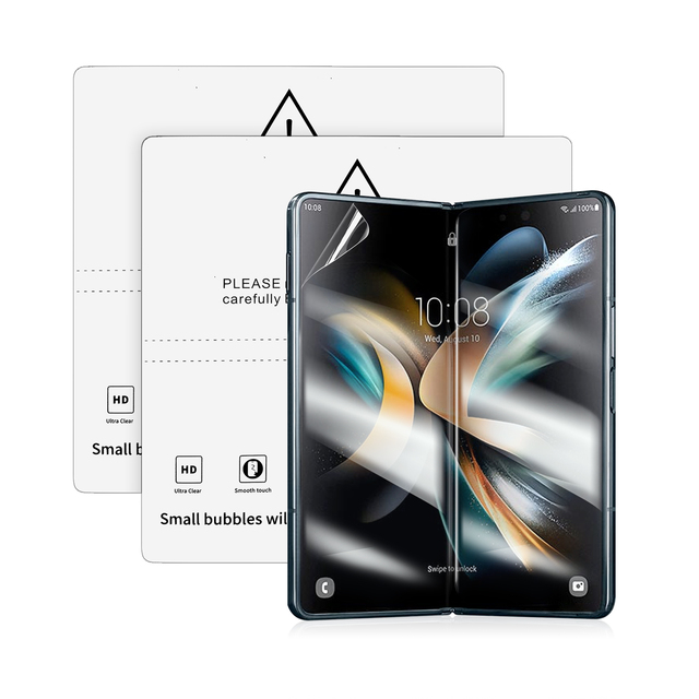 200*200mm 3D Curved Full Cover Soft TPU Hydrogel Film Screen Protector for Samsung Galaxy Z Fold 3