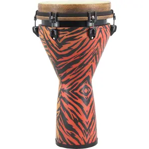 Remo Djembe, multi-máscara, com teclas, 12x24 polegadas (pacote com 3)