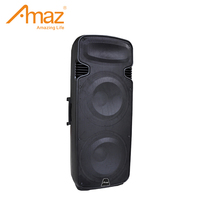 Enceinte portable sur roulettes puissante et polyvalente de 15 x 2 pouces