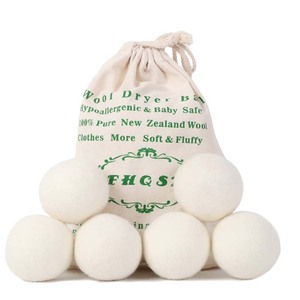 Meilleures ventes : Boules de séchage écologiques en <span class=keywords><strong>laine</strong></span> de mouton de Nouvelle-Zélande - Plus de 100 couleurs, taille 6-10 cm - Product Image 1