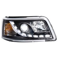 Ensemble de phares JSL, feux de jour à LED, feux de signalisation, phares avant pour Volkswagen VW T5 Caravelle Multivan 2003 - 2009