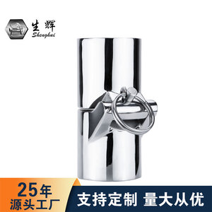 Shining 316 Stainless Steel Union Fitting 22mm Boat Fitting Marine Hardware for <b>Yacht</b> Repair and Replacement - Product Image 2