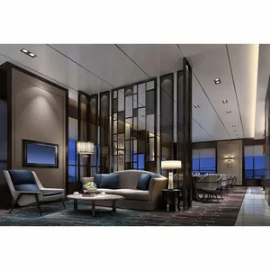 Desain Baru 2022 Furnitur Apartemen Hotel Modern untuk Dijual