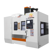 Fresadora CNC VMC1050, sistema FANUC de alta precisión sin programación, centro de mecanizado vertical opcional