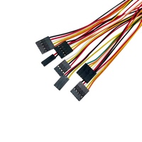 DuPont 2.54mm Pitch 1/2/3/4/5/6/7/8 Pin konektor Pria Wanita Harness Breadboard kawat Jumper