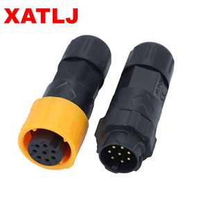 XATLJ M16 серии 2 3 4 5 6 7 8 2 + 3 2 + 4 ядра мужской женский с быстрой блокировкой водонепроницаемый разъем CE ETL 5A UL94V-0 - Product Image 1