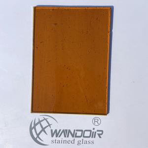 Feuille de verre teinté Jiangsu 3 mm, verre ambre transparent de cathédrale, verre à peindre 411-1 - Product Image 3