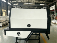 Auvent en aluminium pour pick-up avec barres de toit et tiroir latéral pour Ford Ranger Toyota Hilux Double Cabine