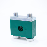 Serre-tuyau réglable en acier inoxydable, aluminium et plastique, robuste et revêtu, Susen, 6 mm-70 mm, métrique/pouce